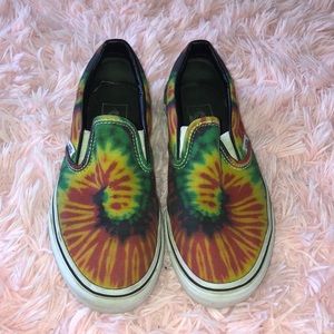 Tie dye vans